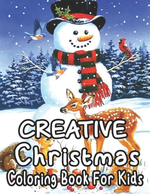 Christmas Coloring Book For Kids: Best Christmas Coloring Book for Children, Ages 1-3, Ages 2-4, Preschool (Coloring Books for Toddlers) (Paperback)