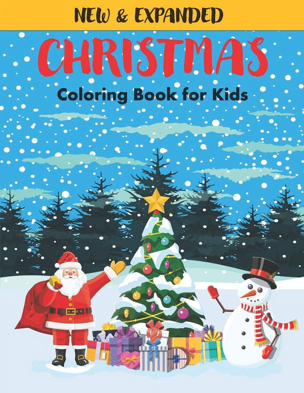 Christmas Coloring Book for Kids: 86 Beautiful Illustrated Pages to ...