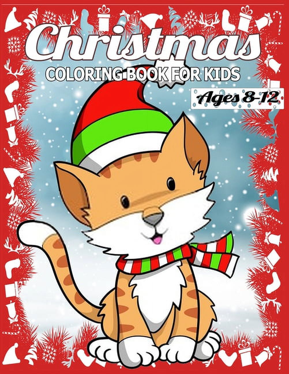 cat coloring books for kids ages 8-12: beautiful photos 50