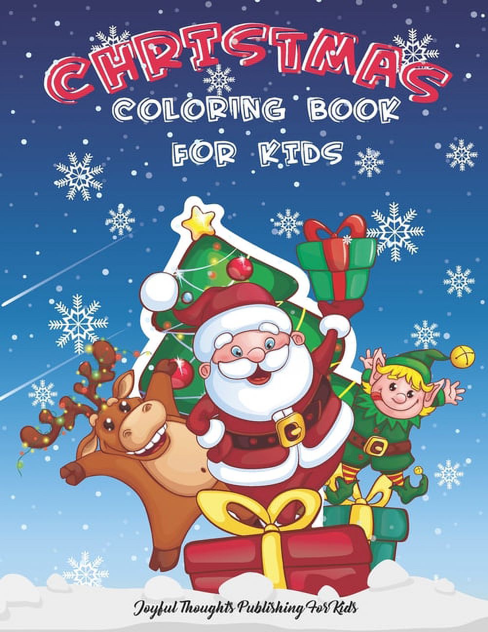 Christmas Coloring Book for Kids: Christmas Coloring book for boys and
