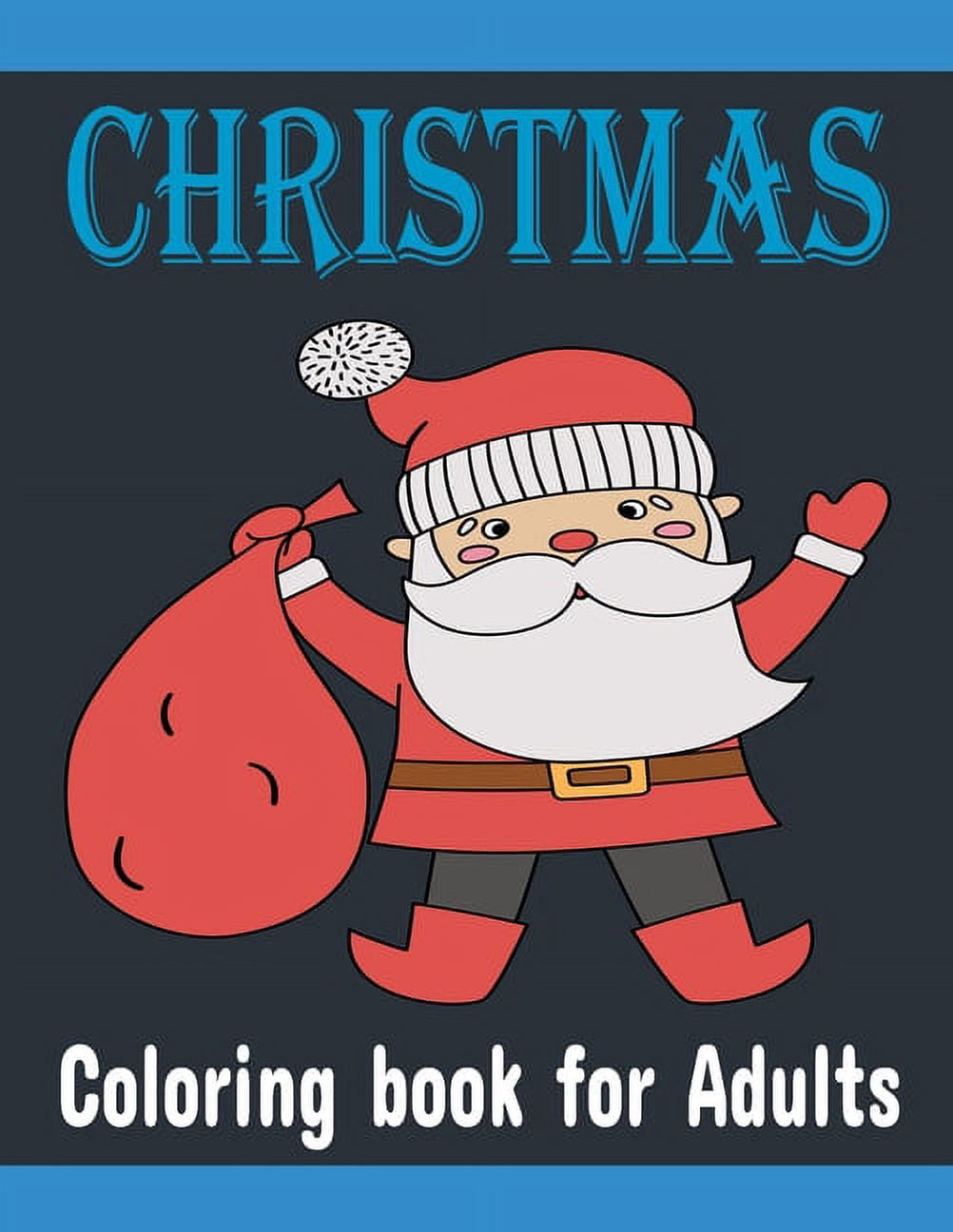Christmas Coloring Book for Adults: Relaxation & Stress Relief Christmas Coloring Book (Paperback)