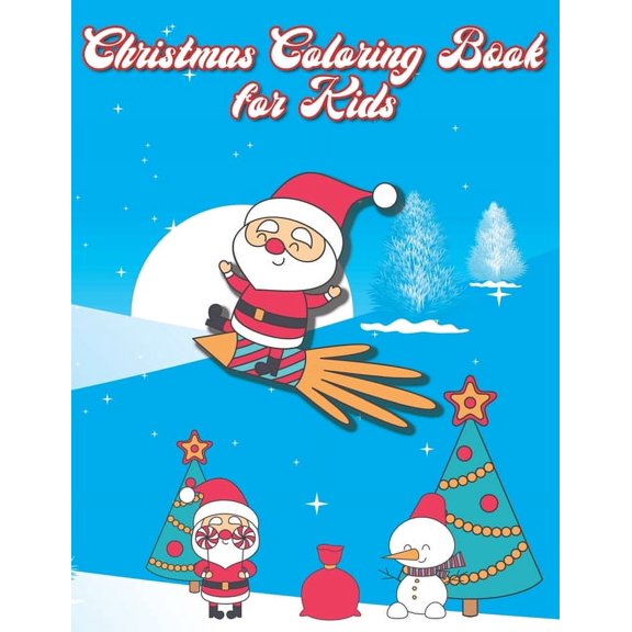 Christmas Coloring Book for Kids: 36 Unique Winter and Christmas Pictures for Children - The Perfect Pre-Christmas Gift, (Paperback)