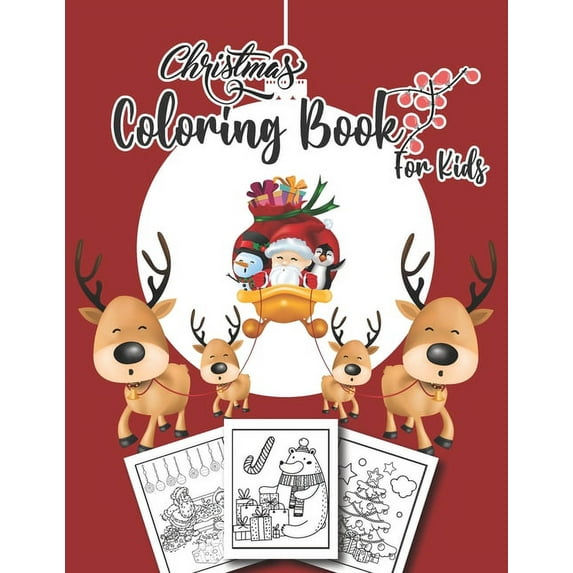Christmas Coloring Book for Kids : Christmas Artificial Tree Coloring Book for Kids Ages 5-9 (Paperback)