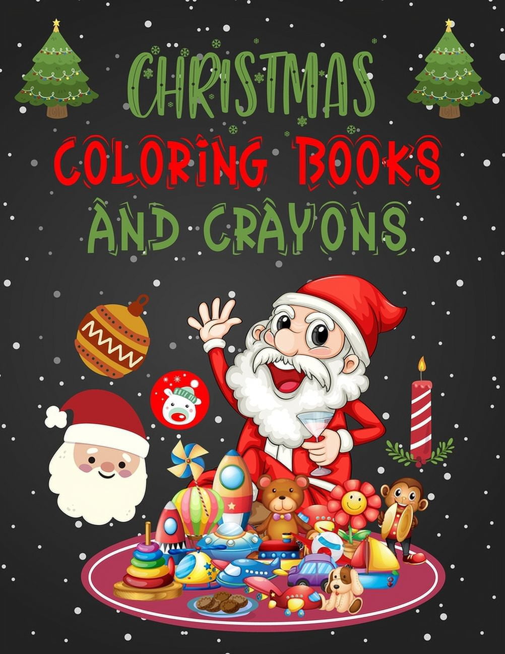 Christmas Coloring Books And Crayons Christmas Coloring Books For