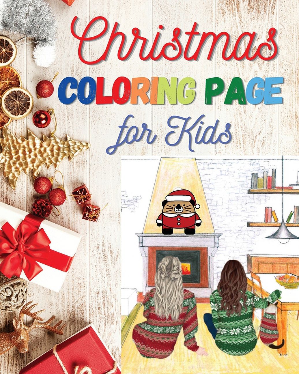 Christmas Coloring Page For Kids: Christmas is a very special time to live next to your family and loved ones and, for t - image 1 of 1