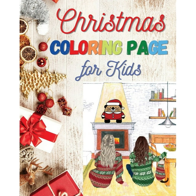 Christmas Coloring Page For Kids: Christmas is a very special time to live next to your family and loved ones and, for t