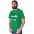 thumbnail image 1 of Christmas Come On In Chimney Is Open Men's Graphic T Shirt Tees Brisco Brands L, 1 of 6