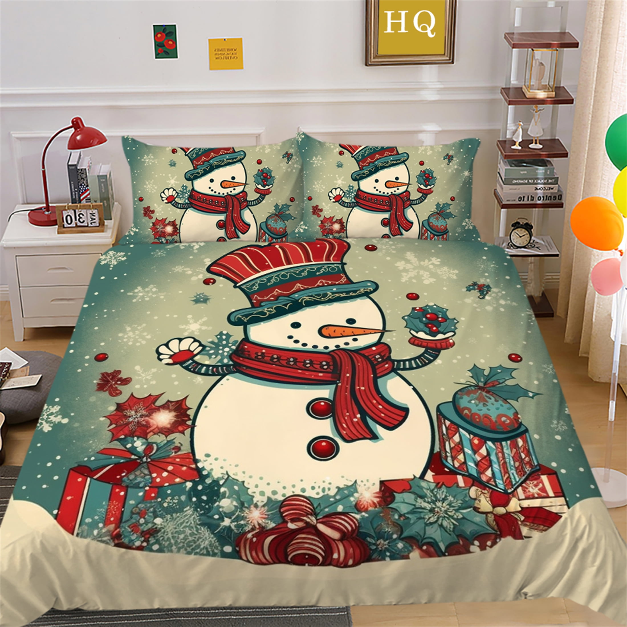 Christmas Comforter Cover Quilt Cover Set Teen Adult Festival Superior