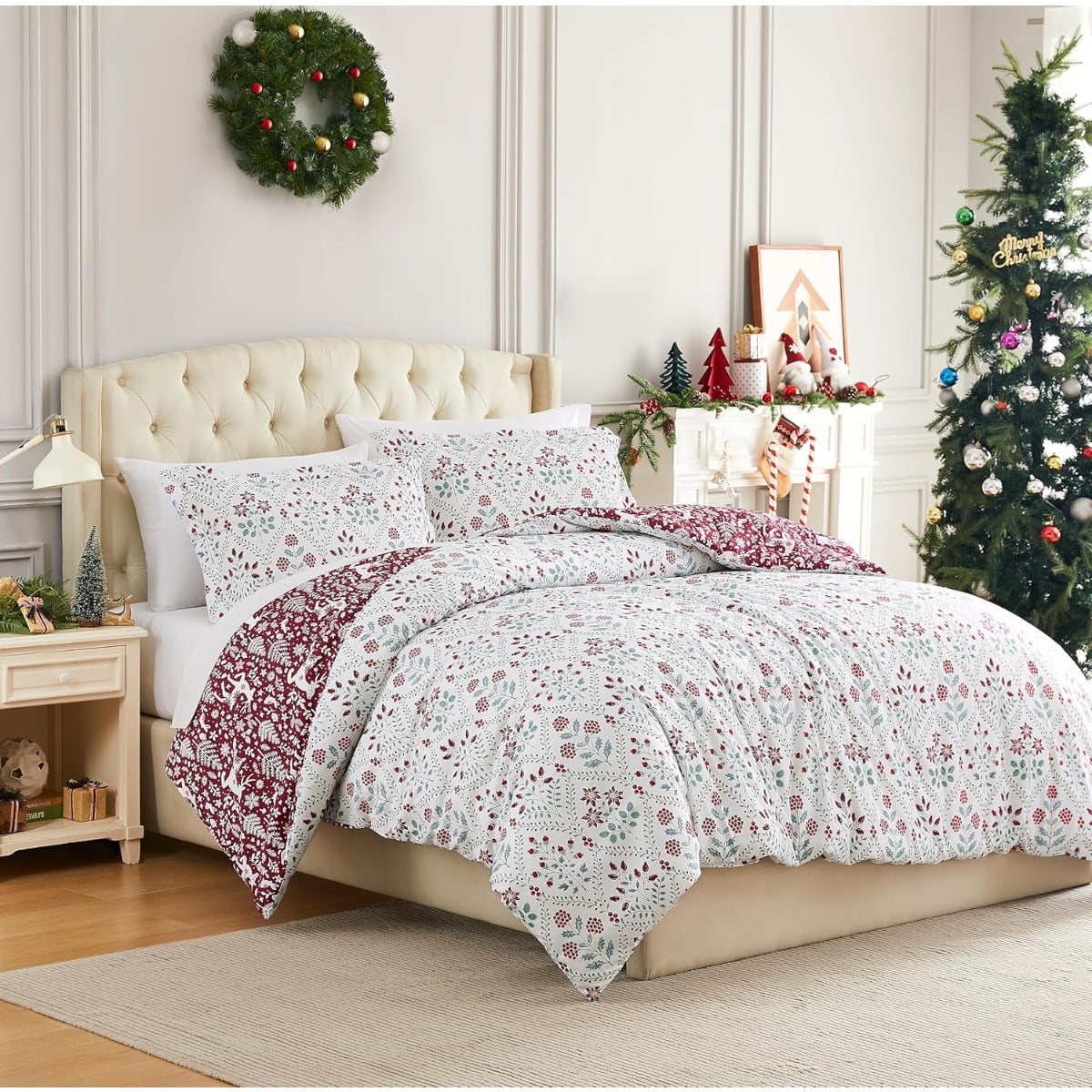 Christmas Bedspreads King Sizenull