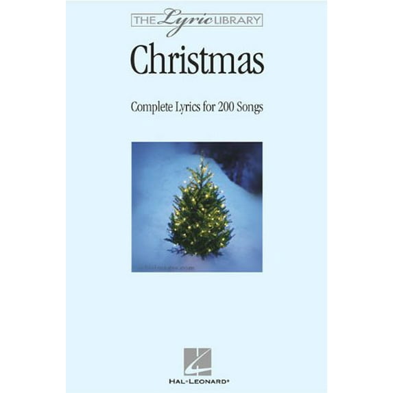 Pre-Owned Christmas: Complete Lyrics for 200 Songs (Lyric Library) Paperback