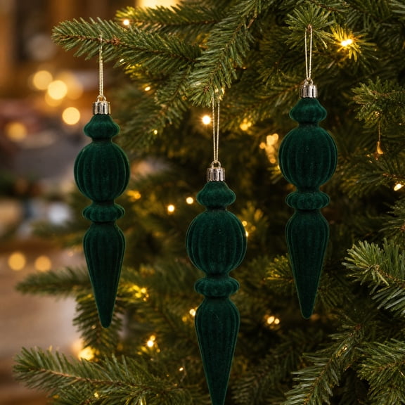 Christmas Cone Ornaments, Flocked Hanging Pine Cone Decorations With Frosted Texture And Easy Display Design, Tree Wreath Fireplace Window Decor For Holiday Party