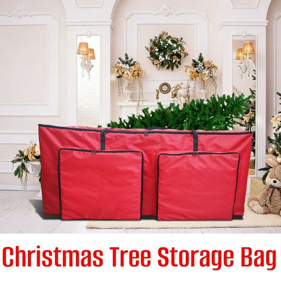 Christmas Containers Christmas Storage Bag, Christmas Decoration Storage Bag, Tree Bags for Storage Christmas Supplies, Christmas Decor Storage Containers(1PC)