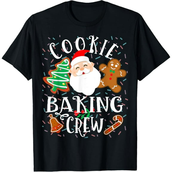 Christmas Cookie Baking Crew Cookie Crew Family Christmas T-Shirt