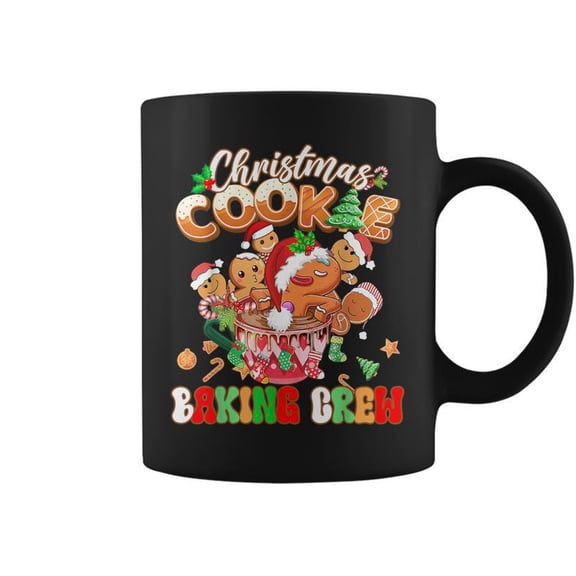 Christmas Cookie Baking Crew Gingerbread Cooking Lover Coffee Mugs