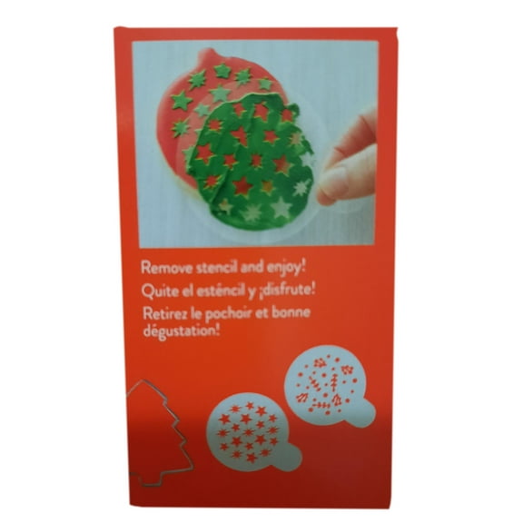 Christmas Cookie Cutter and Stencil Set Wilton, Metal, Ornament Tree