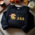 thumbnail image 1 of Christmas Cookie Embroidered Sweatshirt, Gingerbread Cookies Shirt, Merry Christmas T-Shirt, Cute Christmas Shirt, 1 of 5