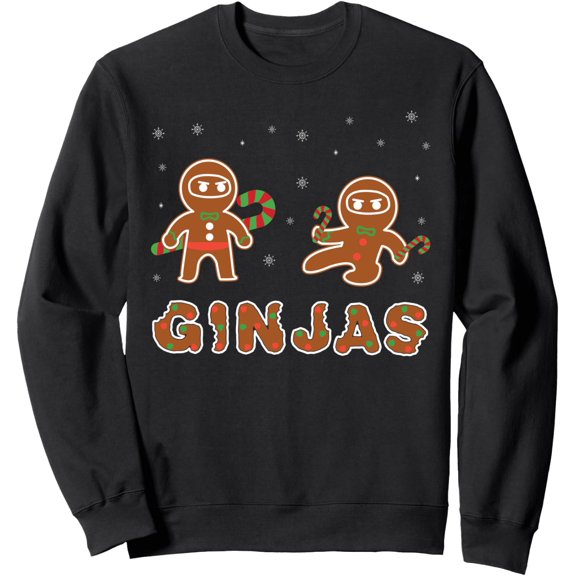 Christmas Cookie Ginga Ninja's Holiday Gift Sweatshirt