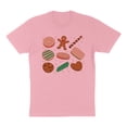 thumbnail image 1 of Christmas Cookie Grid Shirt Unisex X-Large Pink, 1 of 5