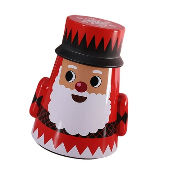 Christmas Cookie Tins with Lid for Gift Giving Holiday Treats Holidays Cookie Tin Metal Container Christmas Decoration