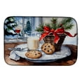 thumbnail image 1 of Christmas Cookies for Santa Dish Drying Mat, 1 of 5