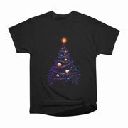 Christmas Cosmos Universe T-Shirt Tee Gift For Him Merch For Her Apparel For Friend