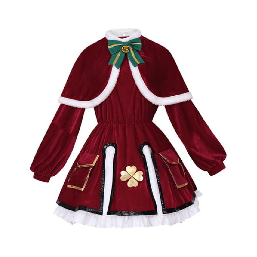white christmas dresses Oshi No Ko Hoshino Ai Dress Christmas Outfits Halloween Party Carnival Suit  Cosplay Costume