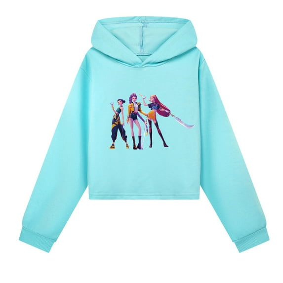 Christmas Costumes Anime Character Prints Cute Clothing Girl's Hoodie ...
