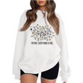 Christmas Costumes for Women Merry and Bright Pullover Tops Long Sleeve