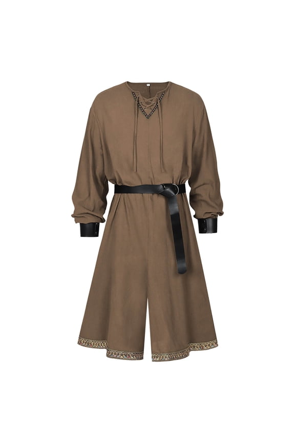 Christmas Costumes for Men Tunic For Larp Historical Reenactment Age Shirt Larping Gear For Performance
