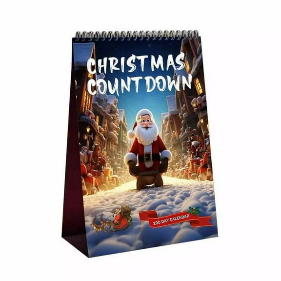 Christmas Countdown Calendar, 100 Days To Christmas, Pattern Calendar