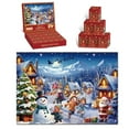 thumbnail image 1 of Christmas Countdown Puzzle Calendar, 1008 Piece Advent Puzzle Set, Daily Holiday Jigsaw Activity, Reusable Wall Art Puzzle for Christmas Decoration and Family Fun, 1 of 6