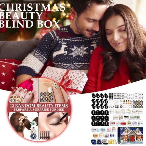 Christmas Countdown Cosmetics Skin Care Gift Box
