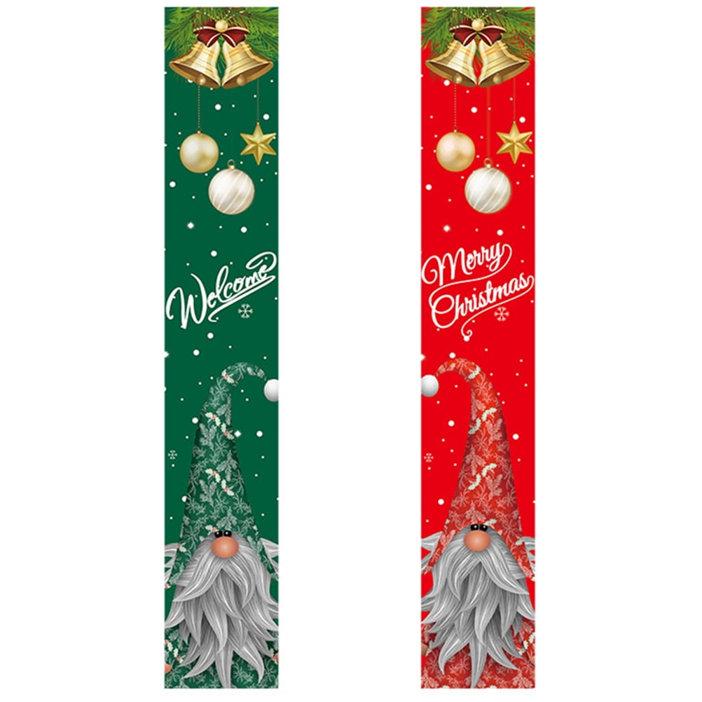 Christmas Couplets Merry Sign The Banner Oxford Cloth Emblems