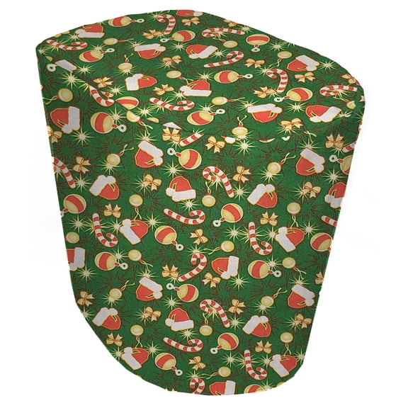 Christmas Cover Compatible with Keurig Coffee Maker by Penny's Needful Things (Christmas Ornaments) (K10/K15/B31 Mini)