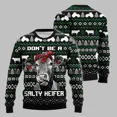 thumbnail image 1 of Christmas Cow Salty Heifer 3D Christmas Sweater, 1 of 2
