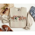 thumbnail image 1 of Christmas Cow Sweatshirt, Cow Lover Gift, Funny Christmas Shirt, Holiday Sweater, Farm Christmas Shirt, Mooey Cow Shirt, Christmas Crewneck, 1 of 5