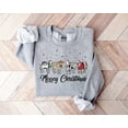 thumbnail image 1 of Christmas Cow Sweatshirt, Cow Lover Gift, Funny Christmas Shirt, Holiday Sweater, Farm Christmas Shirt, Womens Cow Shirt, Christmas Crewneck, Adorable Xmas Shirt, 1 of 3