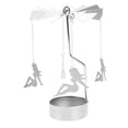 thumbnail image 1 of Christmas Crackers,Hot Spinning Rotary Metal Carousel Tea Light Candle Holder Stand Light Xmas Gift, 1 of 1