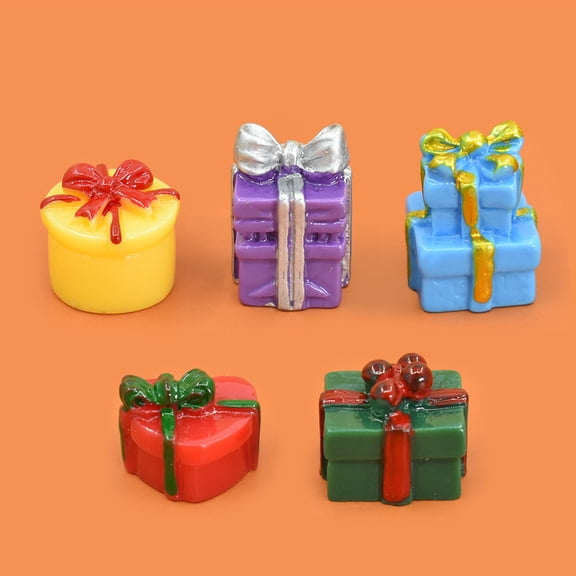 Christmas Craft Kit, DIY Ornament Making Supplies with Decorative Parts & Cream Glue, Holiday Gift Box Accessories for Festive Decor Projects, Creative DIY Christmas Decorations for Kids & Adults