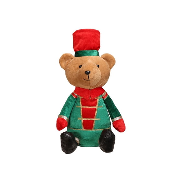 Christmas Creative Cartoon Bear Sitting Ornaments Christmas Window Decoration