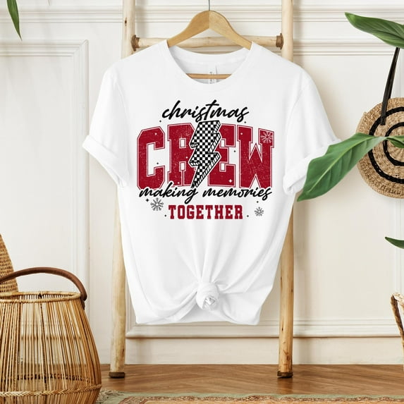 Christmas Crew Making Memories Together T-shirt, Cute Christmas Crew Shirt, Gift for Christmas, Christmas Gift, Vintage Christmas T-shirt