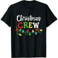 thumbnail image 1 of Christmas Crew Matching Family Xmas Party Men Women Kids Funny Creative Graphic T-Shirt, 1 of 3
