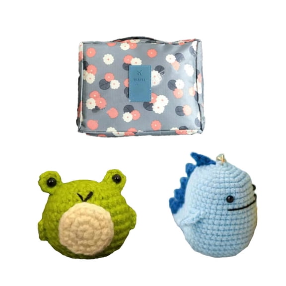Crochet Kits for Beginners Starter Christmas DIY Material Pack Include Crochet Hook Yarn Needle Instructions Accessories