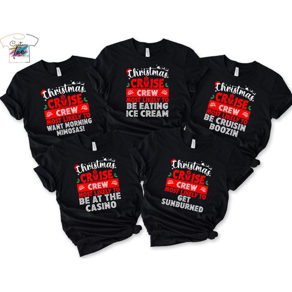 Christmas Cruise Crew 2026 Shirt Family Group Tee