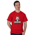 thumbnail image 1 of Christmas Crushing Xmas Nutcracker Plus Size Crewneck Graphic Tee Shirt Brisco Brands 4X, 1 of 5