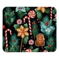 thumbnail image 1 of Christmas Crutches Square Desk Mat Mousepad, 8.3x9.8 Inch Non-Slip Rubber Bottom, Printed Gaming Mousepad for Office and Gaming, 1 of 6