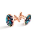 thumbnail image 1 of Christmas Crutches Elegant Men's Stainless Steel Cufflinks Set for Dress Shirts - for Formal Wear and Business Events, 1 of 6