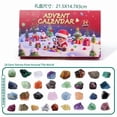 thumbnail image 1 of Christmas Crystal Advent Calendar 2025 – 24 Natural Crystal & Gemstone Surprises, Healing Stone Countdown Gift Set for Holiday Decoration and Spiritual Collection, 1 of 1