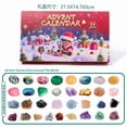 thumbnail image 1 of Christmas Crystal Advent Calendar 2025 – 24 Natural Crystal & Gemstone Surprises, Healing Stone Countdown Gift Set for Holiday Decoration and Spiritual Collection, 1 of 1