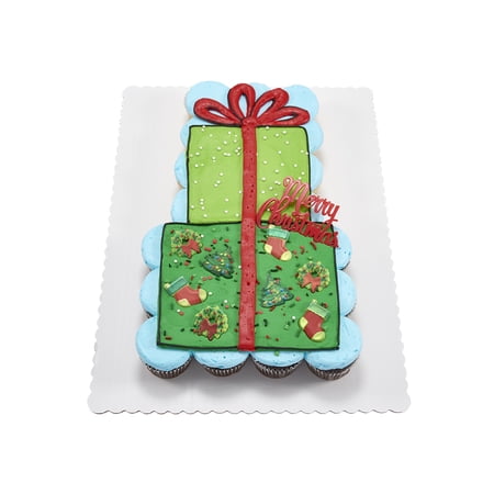 Christmas Cupcake Cake